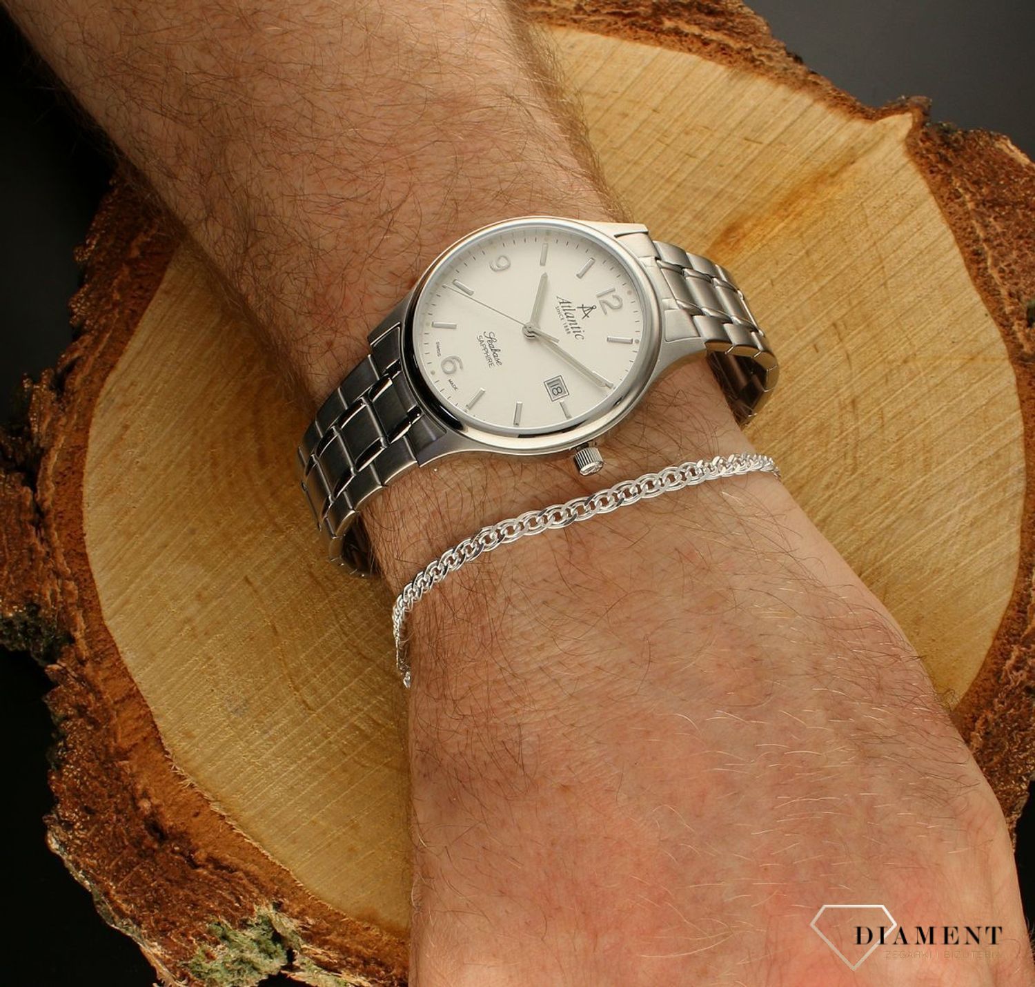 Bransoleta srebrna 925 mona lisa 925 3,6-3,8mm rodowana DIA-BRA-785723R-60-925 3,6-3,8mm. Rodowana bransoletka wykonana jest z najwyższej próby srebra 925 o splocie mona lisa. Bransoletka srebrna mona lisa o wadze 3,80 gram, długoś (3).jpg